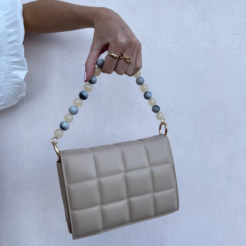 Quilted Bag - Khaki